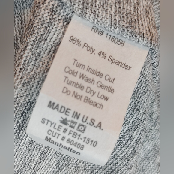 Jess & Jane Manhattan City Scape Colorful Soft Stretchy Tunic Size Large - Picture 6 of 11